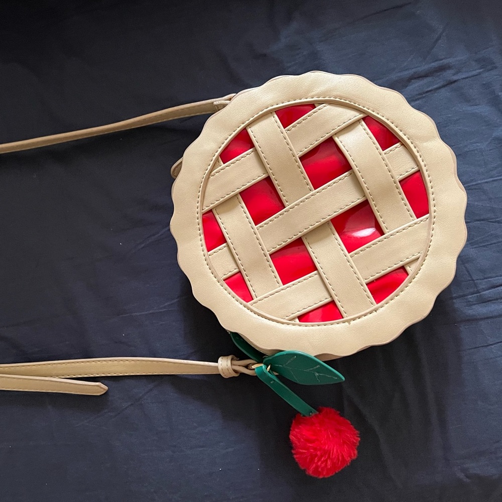 Cherry pie crossbody purse